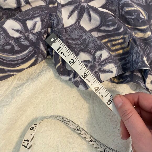 Vintage Patagonia size Medium Hibiscus Hawaiian Floral Surf Swim Trunks Shorts - Picture 6 of 8